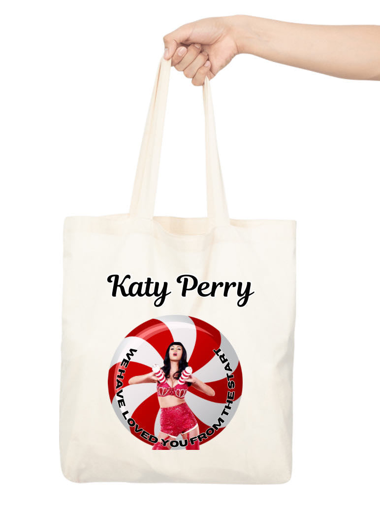 Katy Perry Fan Merch Tote Bags