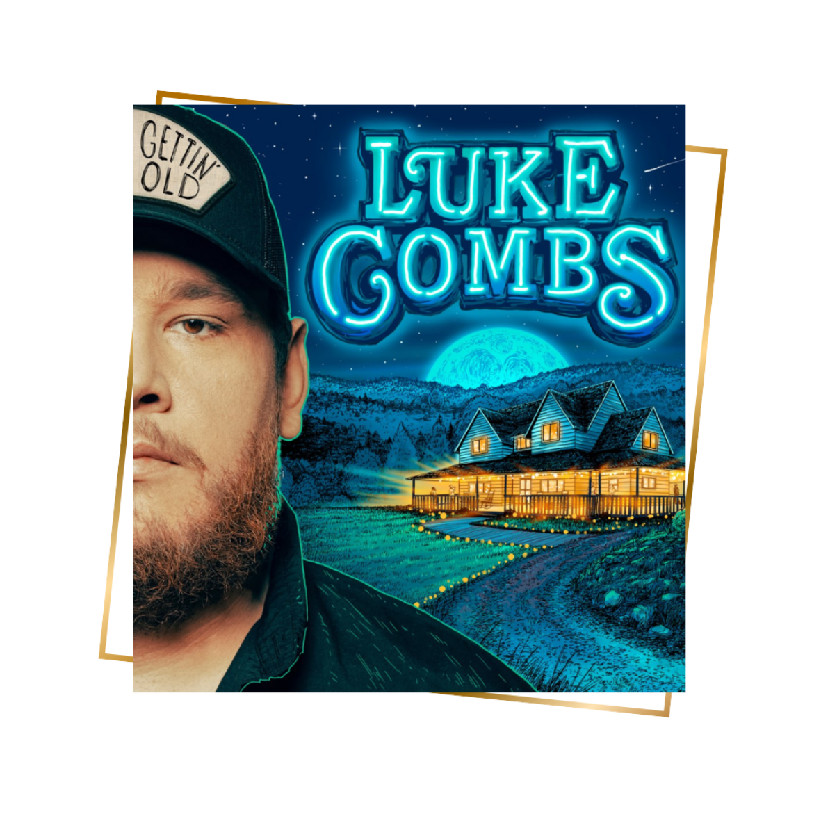 Adult Luke combs singlet