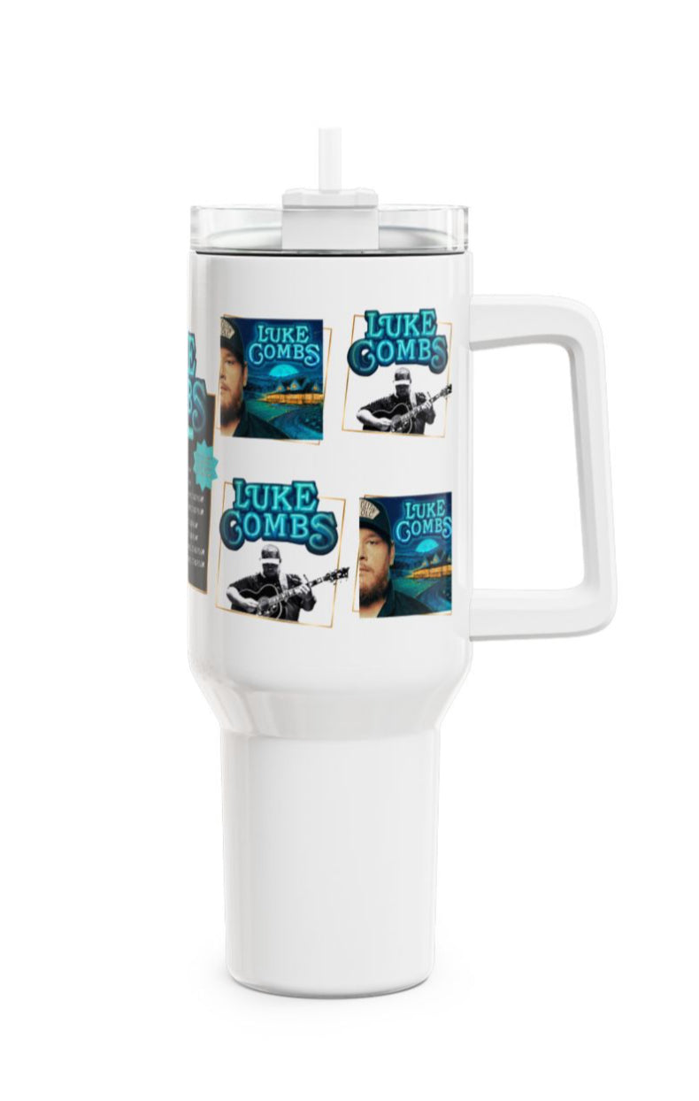 LUKE COMBS 40Z TUMBLERS WITH HANDLE