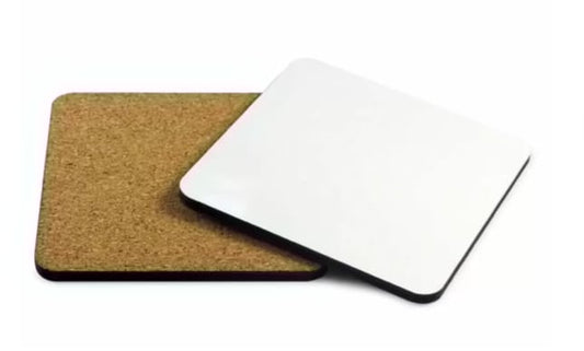 4 Pack Sublimation Square Coaster