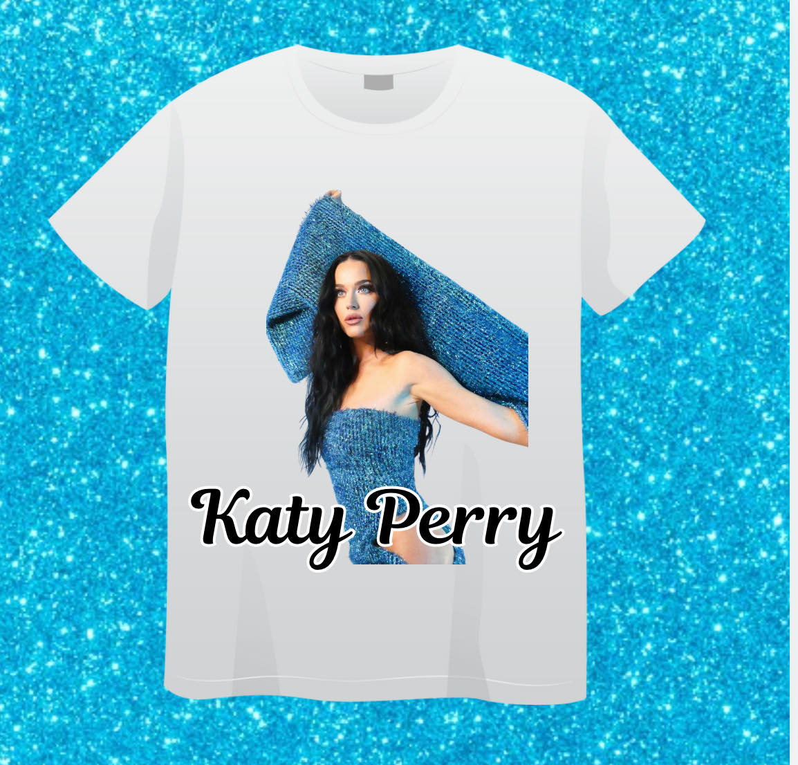 Adult Katy Perry Fan Merch T-shirt