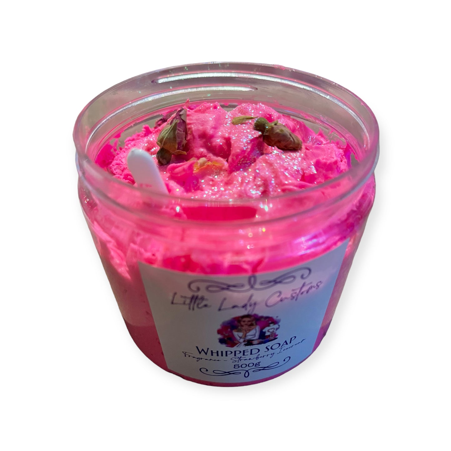 STRAWBERRY ICE CREAM WHIPPED SOAP