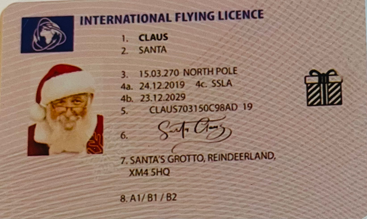 santa licences